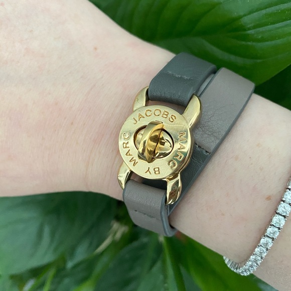 Marc by Marc Jacobs Leather Wrap Bracelet